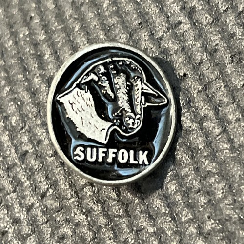 Vintage suffolk sheep oval - suffolk,